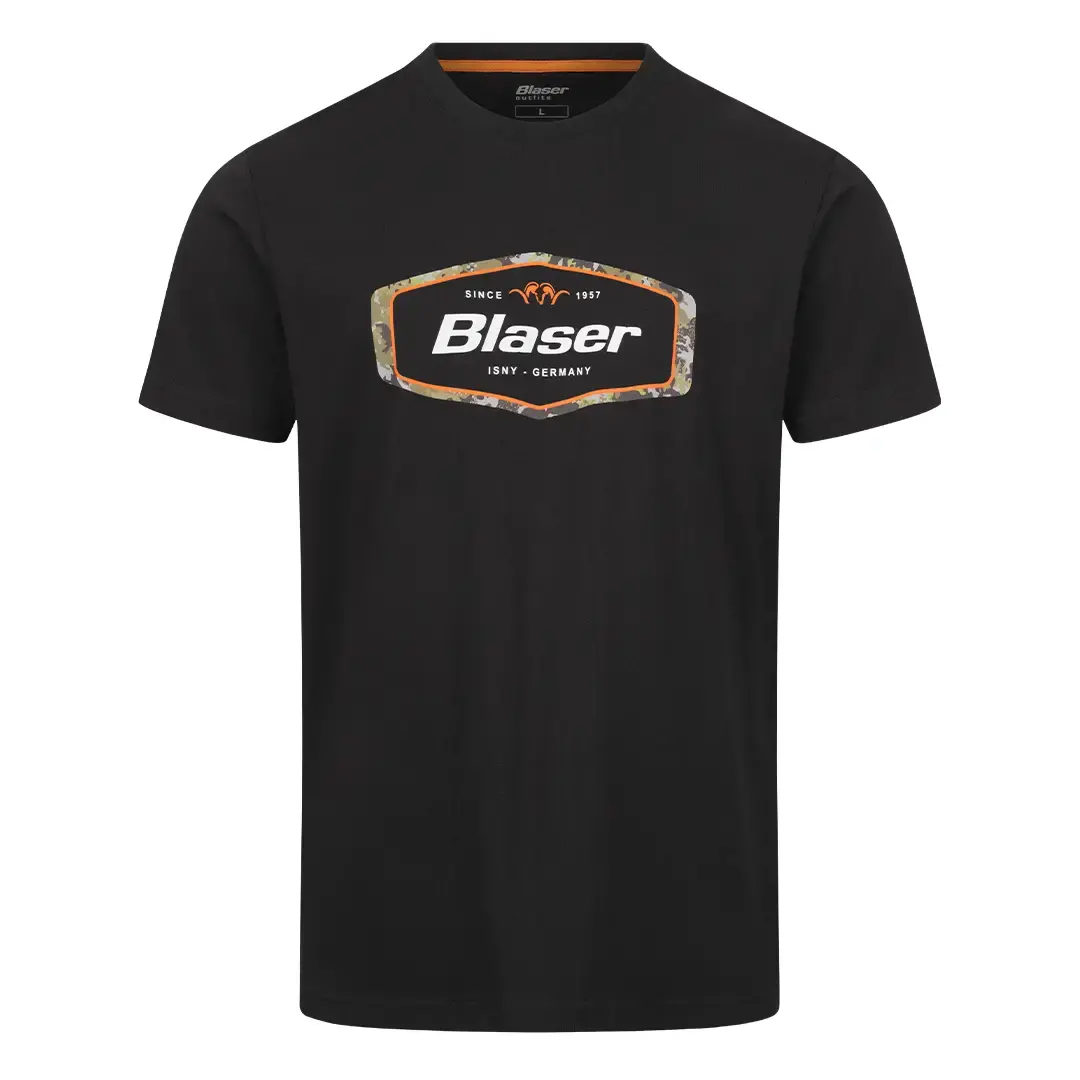 Tricouri - Tricou barbati Blaser Badge T 24 black