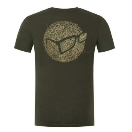 TRICOU KORDA BIRDSNEST TEE, DARK OLIVE [1]