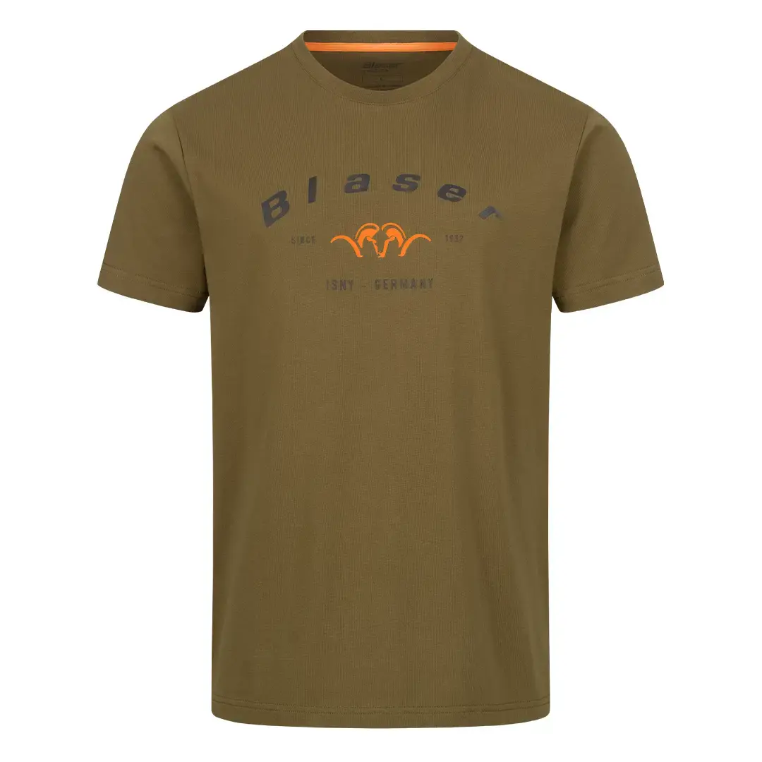 Tricou barbati Blaser Since T 24 dark olive [0]