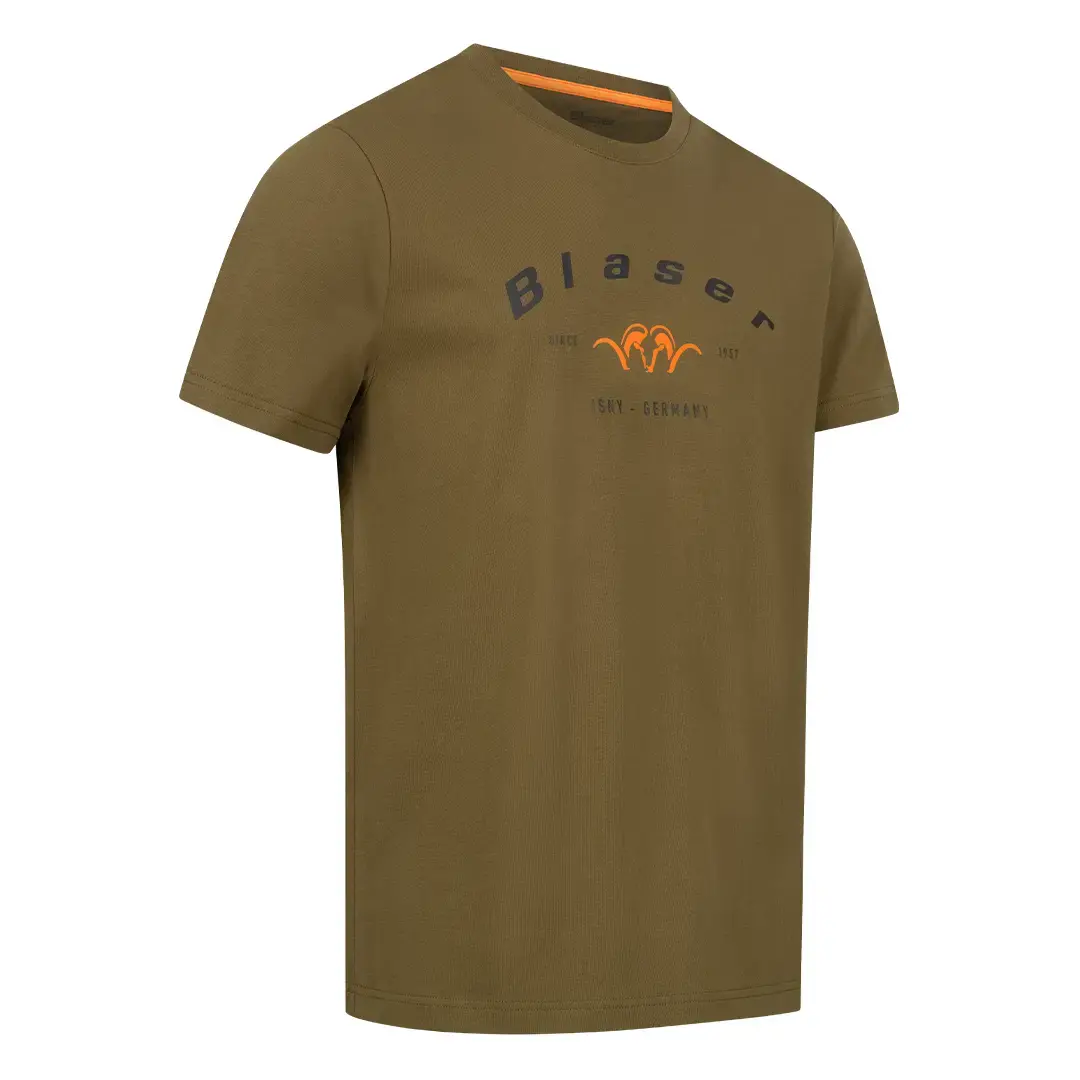 Tricou barbati Blaser Since T 24 dark olive [2]