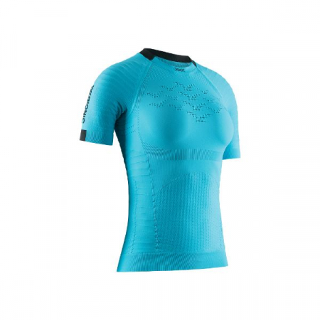 Tricouri - TRICOU DAMA X-BIONIC EFFEKTOR 4D RUNNING TURQUOISE/OPAL BLACK
