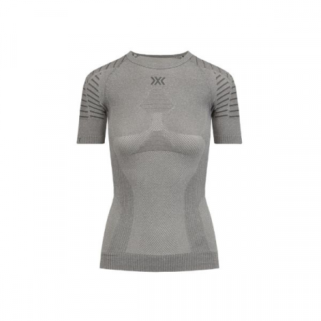 Tricouri - TRICOU DAMA X-BIONIC INVENT 4.0 GREY MELANGE/ANTHRACITE