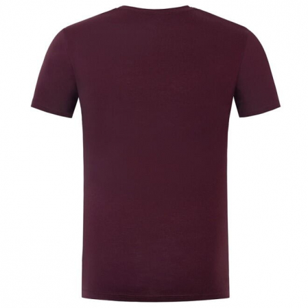 TRICOU KORDA MINIMAL TEE BURGUNDY [1]