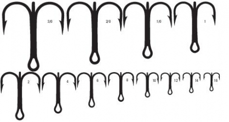 Ancore pescuit rapitori - ANCORE MUSTAD BLACK NICKEL 35647BLN, NR 14, 10 BUC / PLIC