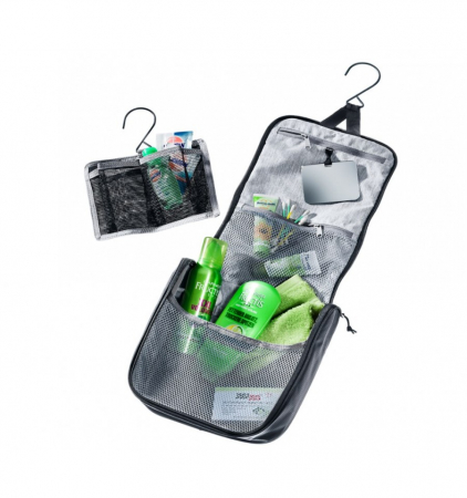 Truse de igiena - Trusa igiena Deuter Wash Center 2, volum 5 litri, black