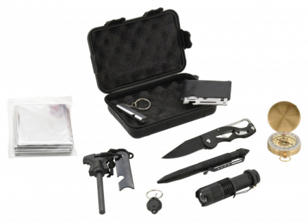 Truse prim ajutor - Trusa supravietuire 10 piese Cattara