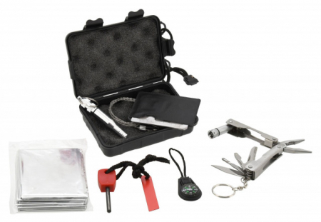 Truse prim ajutor - Trusa supravietuire 8 piese Cattara