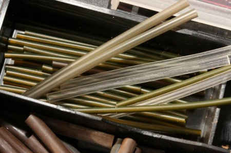 Tuburi - TUB TERMO-RETRACTABIL GRAVEL D=1,2 MM, L=55 MM, 8 BUC / SET, KORDA