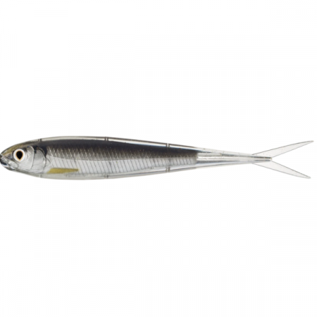 SPORTURI - SHAD LIVE TARGET TWITCH MINNOW SOFT JERKBAIT 10CM 951 SILVER/SMOKE, 4 BUC / PLIC