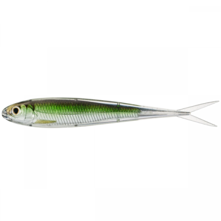 SPORTURI - SHAD LIVE TARGET TWITCH MINNOW SOFT JERKBAIT 10CM 952 SILVER/GREEN, 4 BUC / PLIC