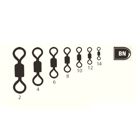 VARTEJ CILINDRIC MUSTAD NR. 8, 43 KG, 10 BUC / PLIC [1]