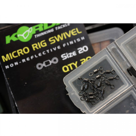 Vartejuri - VARTEJ KORDA MICRO RIG SWIVEL, NR. 20, 20 BUC / PLIC
