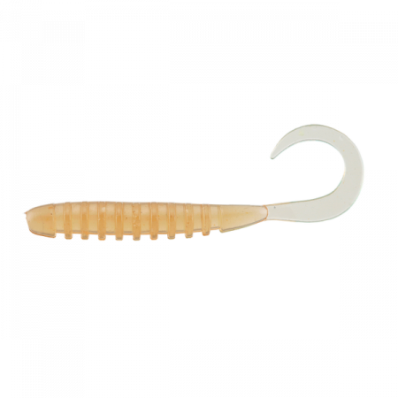 SPORTURI - VIERME JACKALL TIDE CURLY 2 INCH ISOME GLOW CRUSH 8 BUC / PLIC