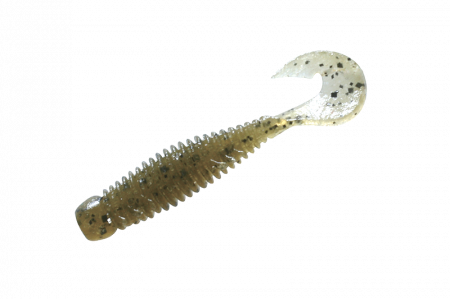 SPORTURI - VIERME JACKALL WOBBRING 2 INCH GREEN PUMPKIN PEPPER 7 BUC / PLIC