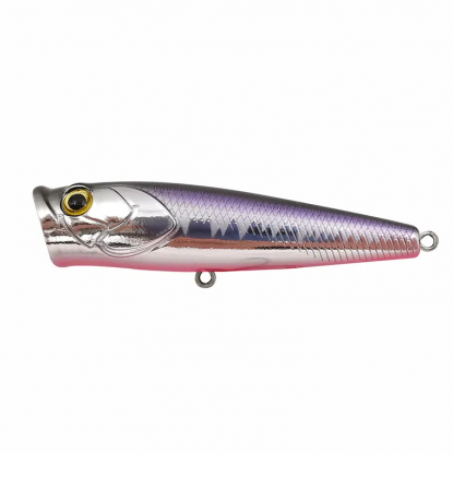 Voblere - VOBLER MUSTAD BURPY 6,5CM/6,3G POPPER CHROME