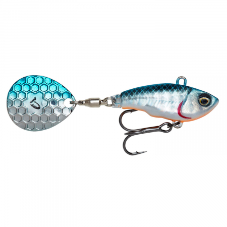 Spinnertail - VOBLER SAVAGE GEAR FAT TAIL NL 6,5CM/12,5G SINKING BLUE SILVER