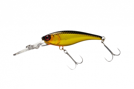 Voblere - VOBLER JACKALL SOUL SHAD 62DDR SP 6,2CM/6,8G HL GOLD   BLACK