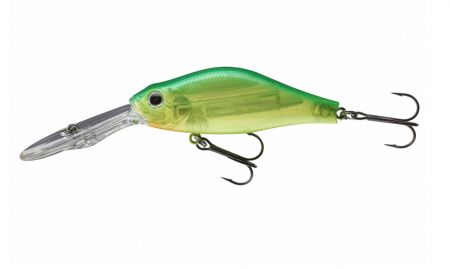 Naluci pescuit rapitori - Vobler Daiwa TN Mega Sounter 6.8 cm, 14 g, lime chartreuse