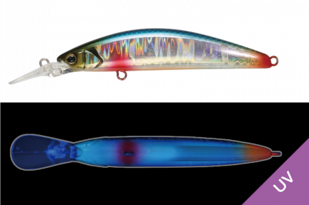 PESCUIT - VOBLER JACKALL TRICOROLL GT 56MD-F 5,6CM/4,3G ECCHU YUKISHIRO BLUEBACK