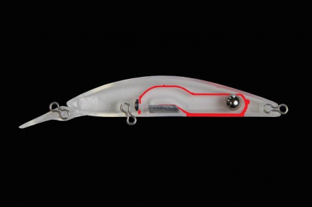 VOBLER JACKALL TRICOROLL GT 56MD-F 5,6CM/4,3G FGB [1]