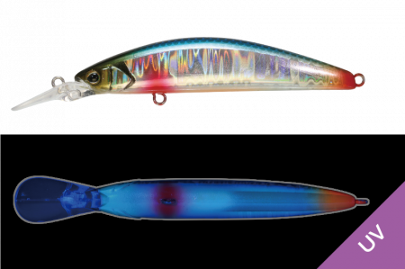 Voblere - VOBLER JACKALL TRICOROLL GT 72MD-F 7,2CM/6,6G ECCHU YUKISHIRO BLUEBACK