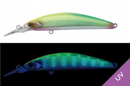 Voblere - VOBLER JACKALL TRICOROLL GT 72SR-F 7,2CM/5,7G PARALLEL CHARTREUSE