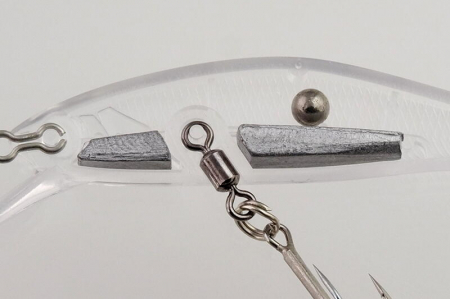 Vobler Jackall Tricoroll Ryushin knocker 63HW 6.3 cm, 7.6 g, gold auy [1]