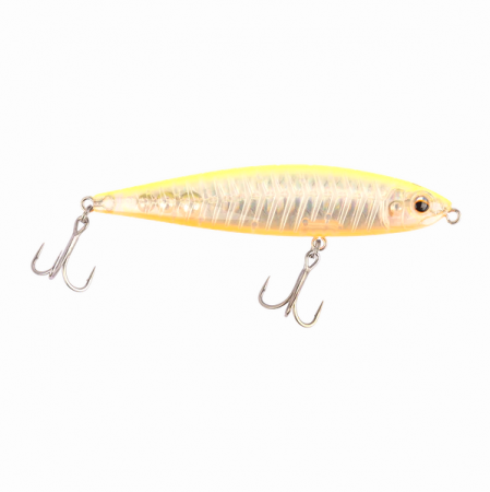 SPORTURI - Vobler topwater Mustad Vertebrata 7.5 cm, 8 g, gold chartreuse