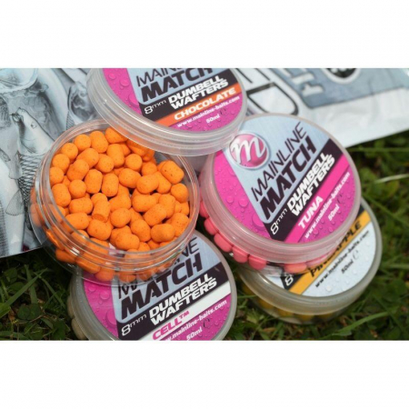SPORTURI - DUMBELL MAINLINE WAFTERS MATCH WHITE CELL 10MM