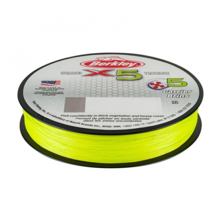 FIR TEXTIL BERKLEY X5 FLURO VERDE 020MM/20,00KG/150M [2]