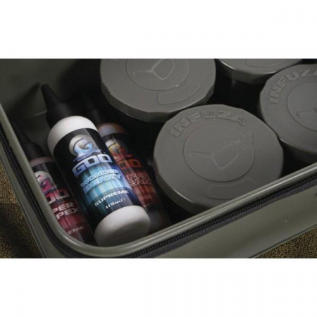 Genti pescuit - GEANTA SEMIRIGIDA PENTRU ACCESORII KORDA COMPAC 200, 28X20X10 CM