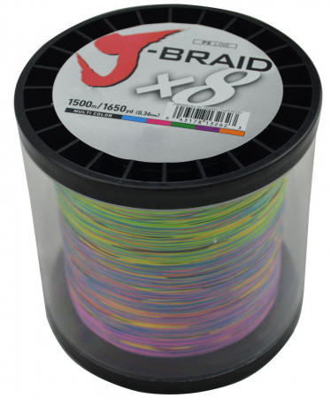 Fire textile pescuit rapitori - FIR TEXTIL DAIWA J-BRAID X8 MULTICOLOR 042MM/13KG/1500M