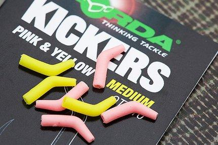 KICKER KORDA RIG ALIGNER GALBEN/ROZ, 10 BUC / PLIC, MARIME S [1]