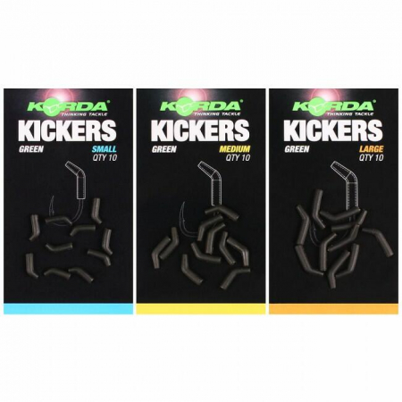 Tuburi - KICKER KORDA RIG ALIGNER VERDE, 10 BUC / PLIC, MARIME S