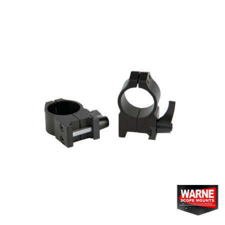 Lunete, binocluri, optica - SET INELE PRINDERE QUICK WEAVER 30 MM, OBIECTIV 50-56 MM WARNE SCOPE MOUNTS