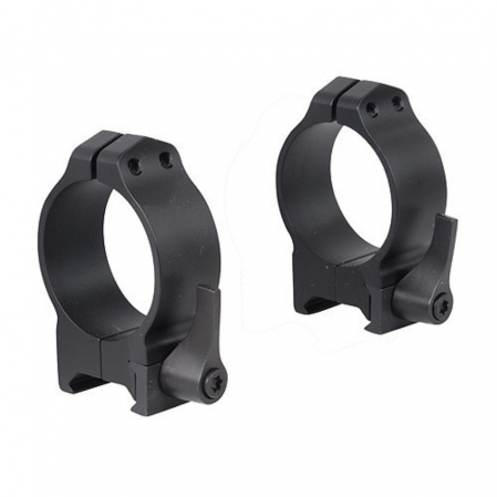 Lunete, binocluri, optica - SET INELE PRINDERE QUICK WEAVER 34 MM, OBIECTIV 36-42 MM WARNE SCOPE MOUNTS