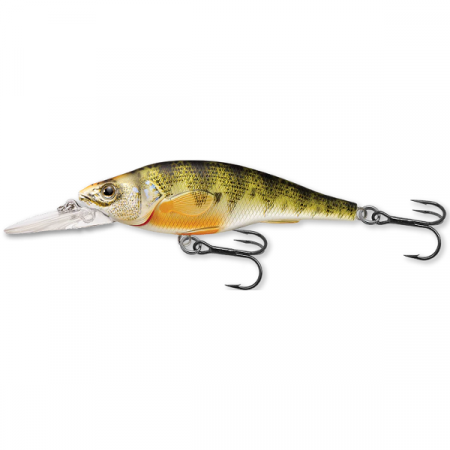 SPORTURI - VOBLER LIVE TARGET YELLOW PERCH JERKBAIT 7,3CM/11G 100 NATURAL/MATTE