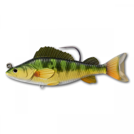 SPORTURI - SWIMBAIT LIVE TARGET YELLOW PERCH SWIMBAIT 13,1CM/21G 714 YELLOW/GREEN, 1 BUC/ PLIC