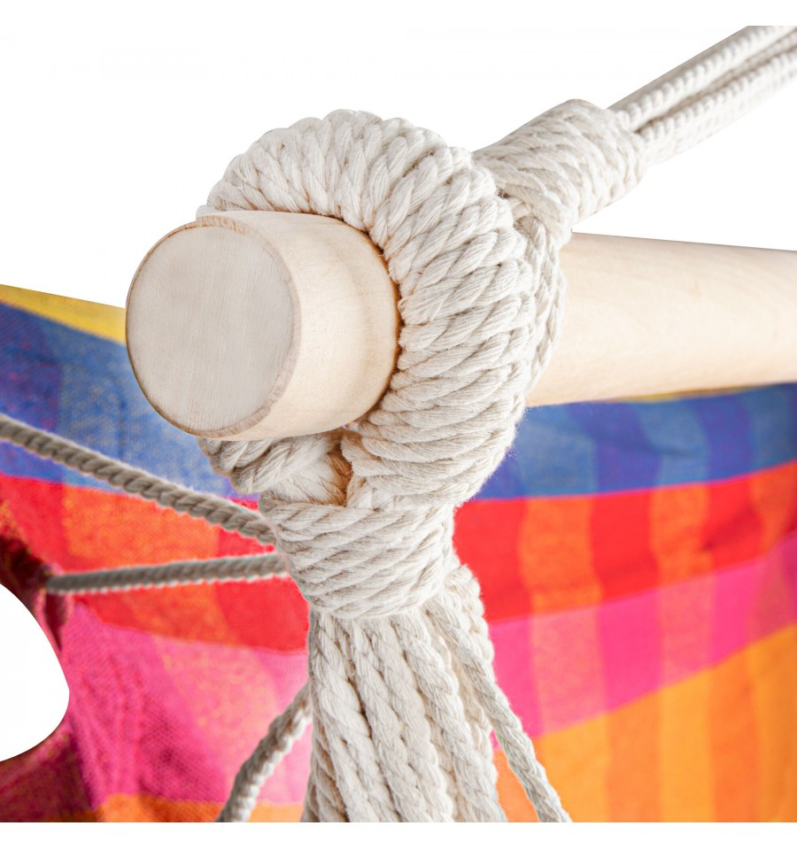 Hamac dublu Spokey bench deluxe multicolor [3]