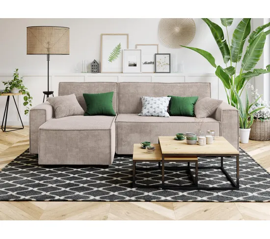 Canapea de colt convertibila și reversibila  Baita Mira [1]