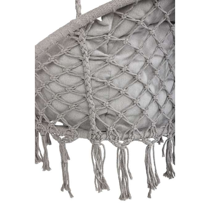 Leagan de gradina cuib de barza cu perna XXL gri 150kg [7]