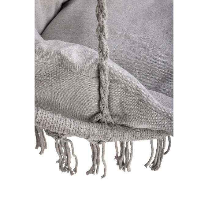 Leagan de gradina cuib de barza cu perna XXL gri 150kg [11]