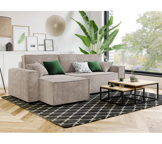 Canapea de colt convertibila și reversibila  Baita Mira [1]