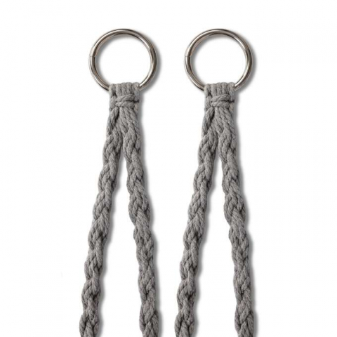 Leagan de gradina cuib de barza cu perna XXL gri 150kg [3]