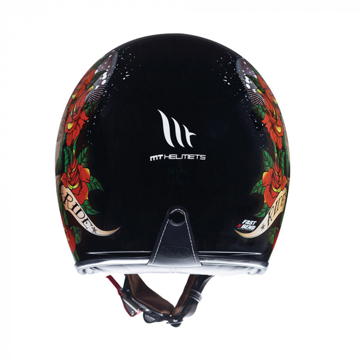 MT Helmets - casca LE MANS 2 Skull & Roses A1 [2]