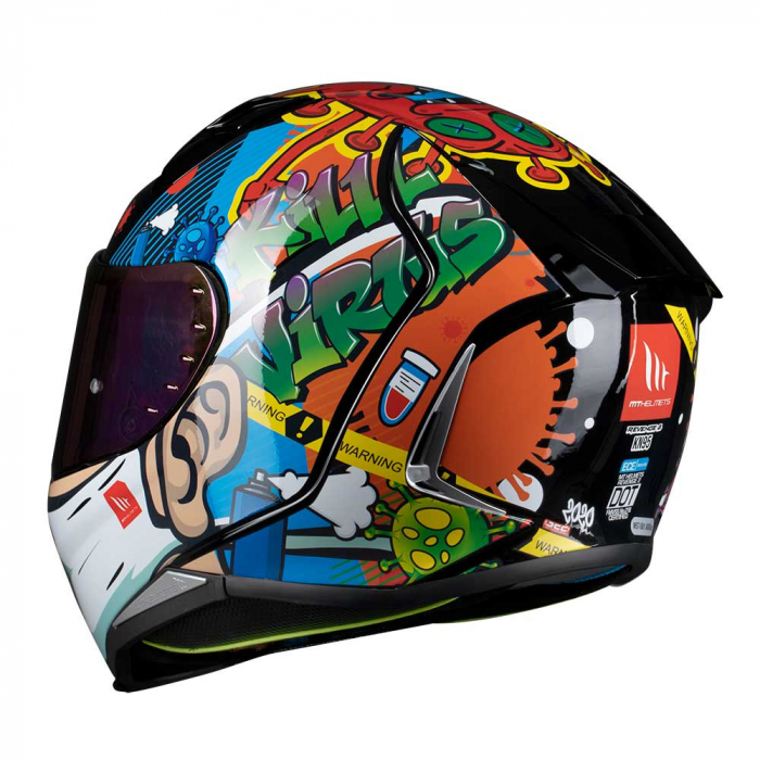 MT Helmets - casca REVENGE 2 graphic KN 95 [2]