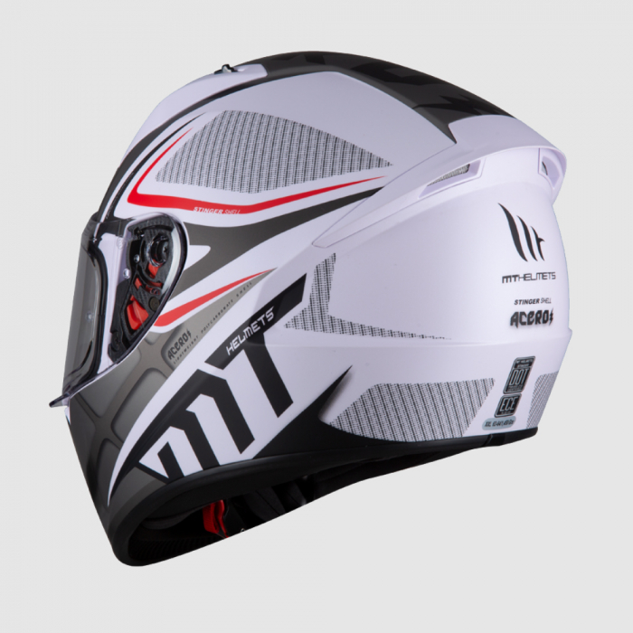 MT Helmets - casca STINGER Acero [2]