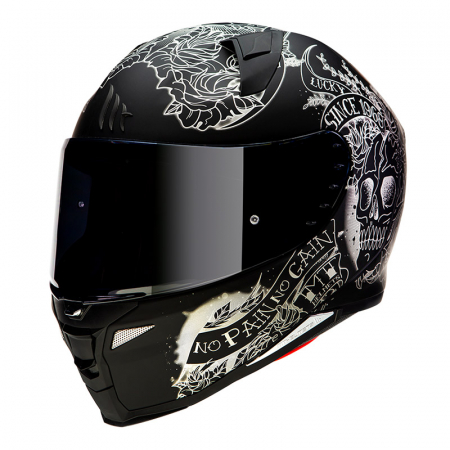 Echipamente - MT Helmets - casca REVENGE 2 Skull & Roses