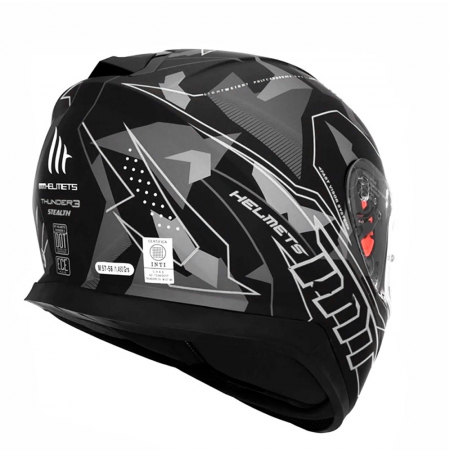 MT Helmets - casca THUNDER 3 Stealth A2 [1]