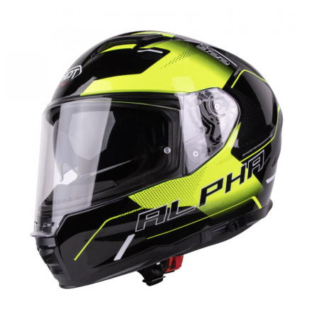 Casti - PILOT - Casca ALPHA + extra viziera fumurie